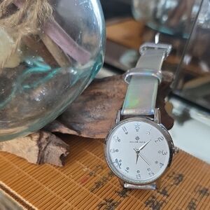 Sailor Jane Iridescent Strap Silver Dial Watch